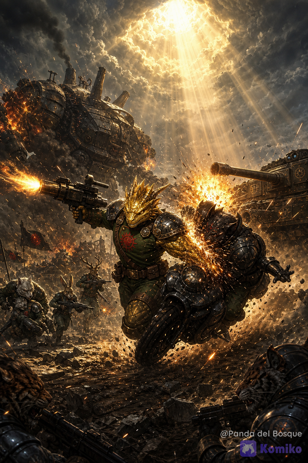 Glory to battle!