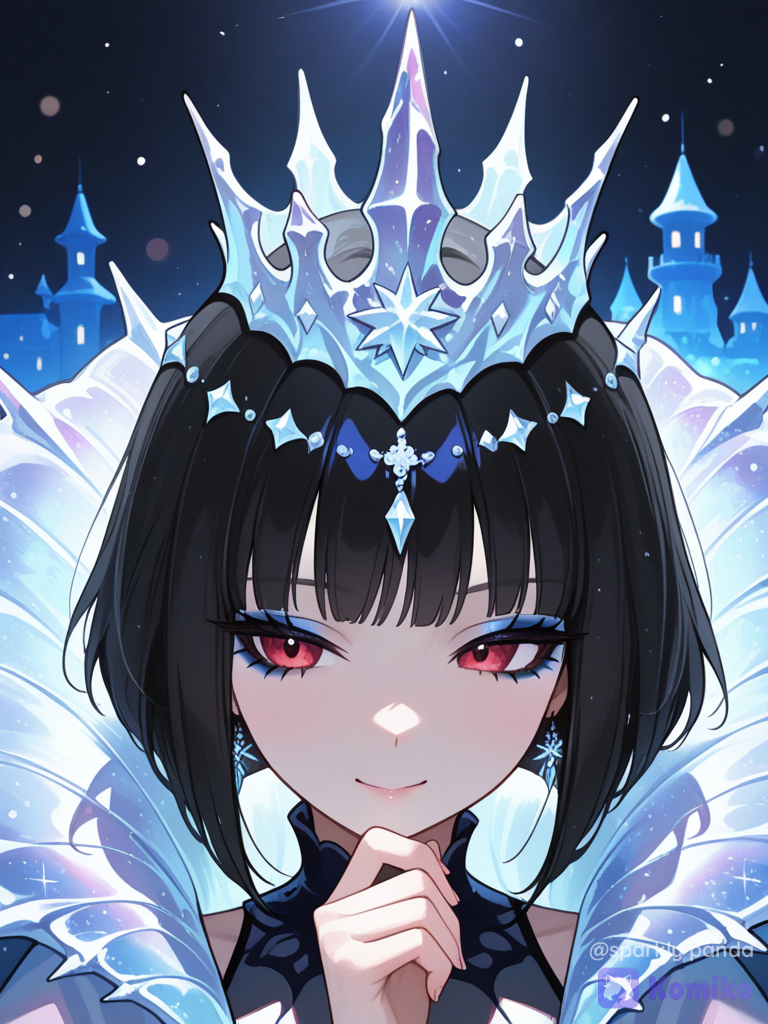 @Ice queen#cute#having magical powers✨