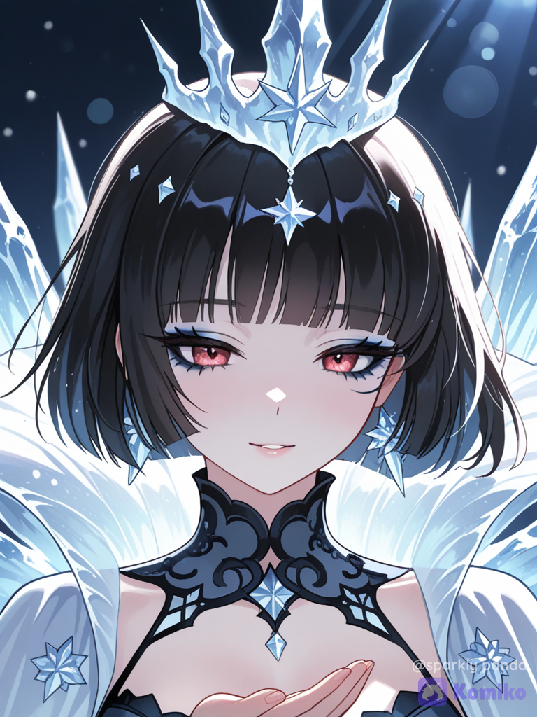 @Ice queen#cute#having magical powers✨