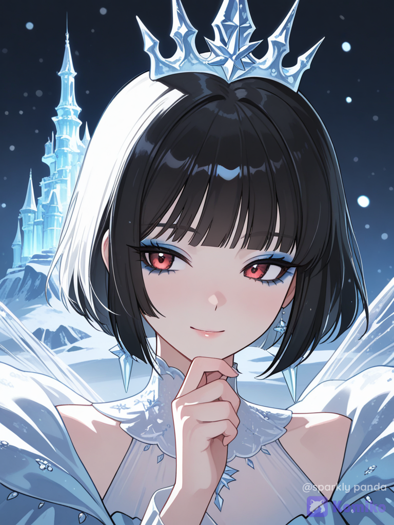@Ice queen#cute#having magical powers✨