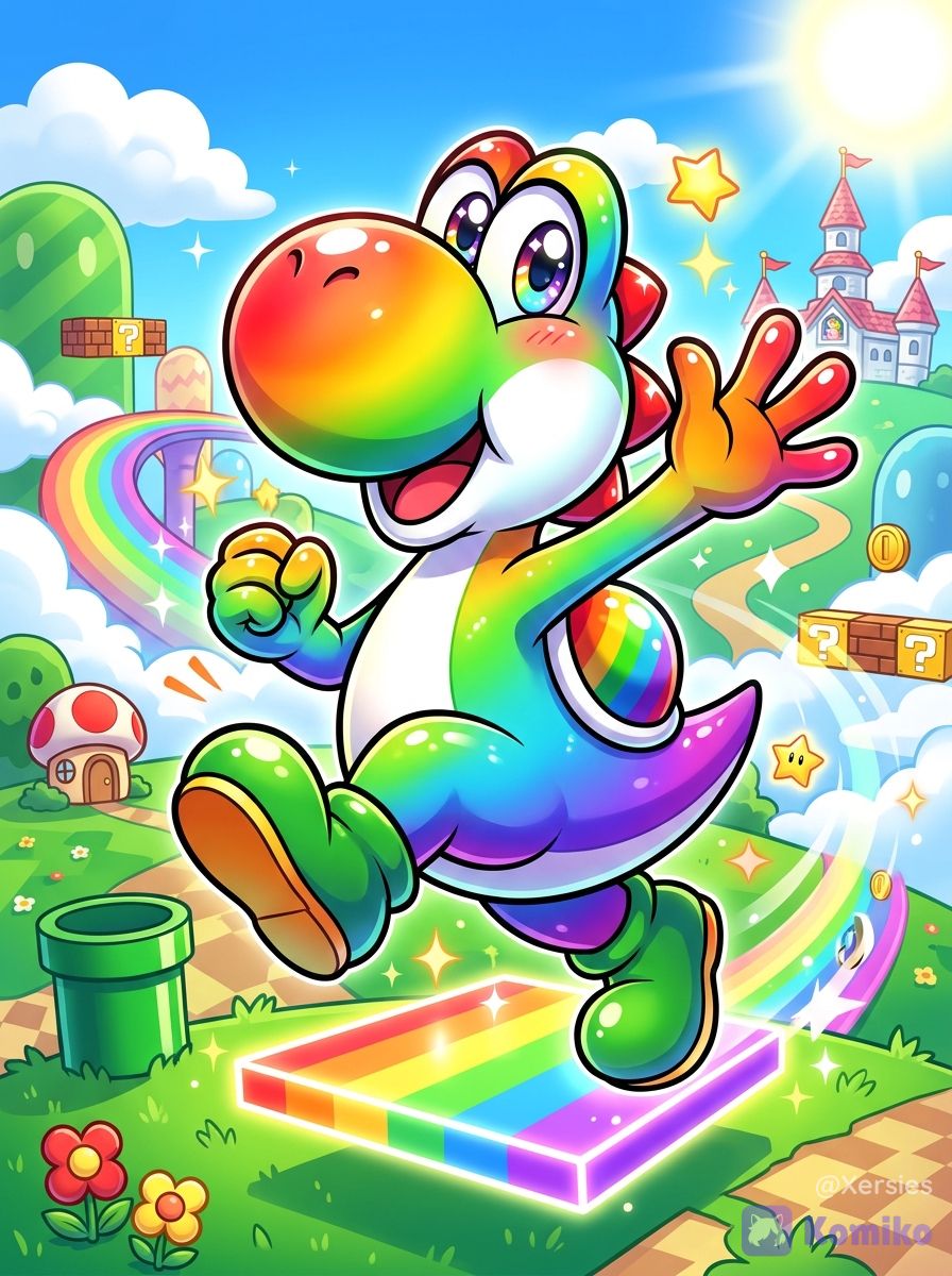Rainbow Yoshi