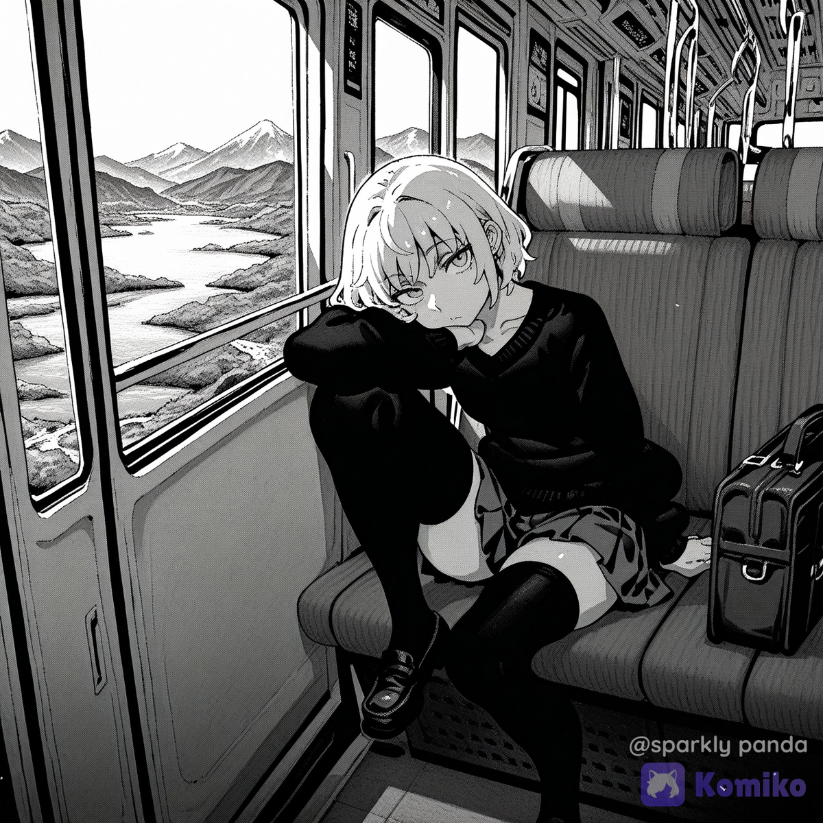 train interior