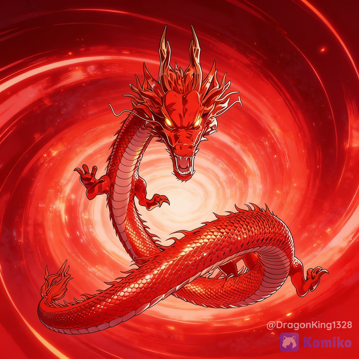 Red Fire Dragon