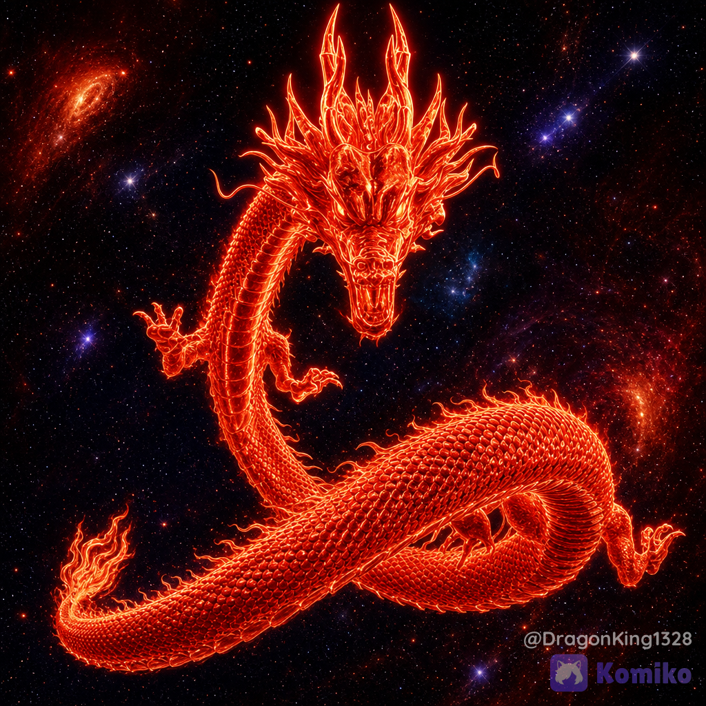 Cosmic Fire Dragon