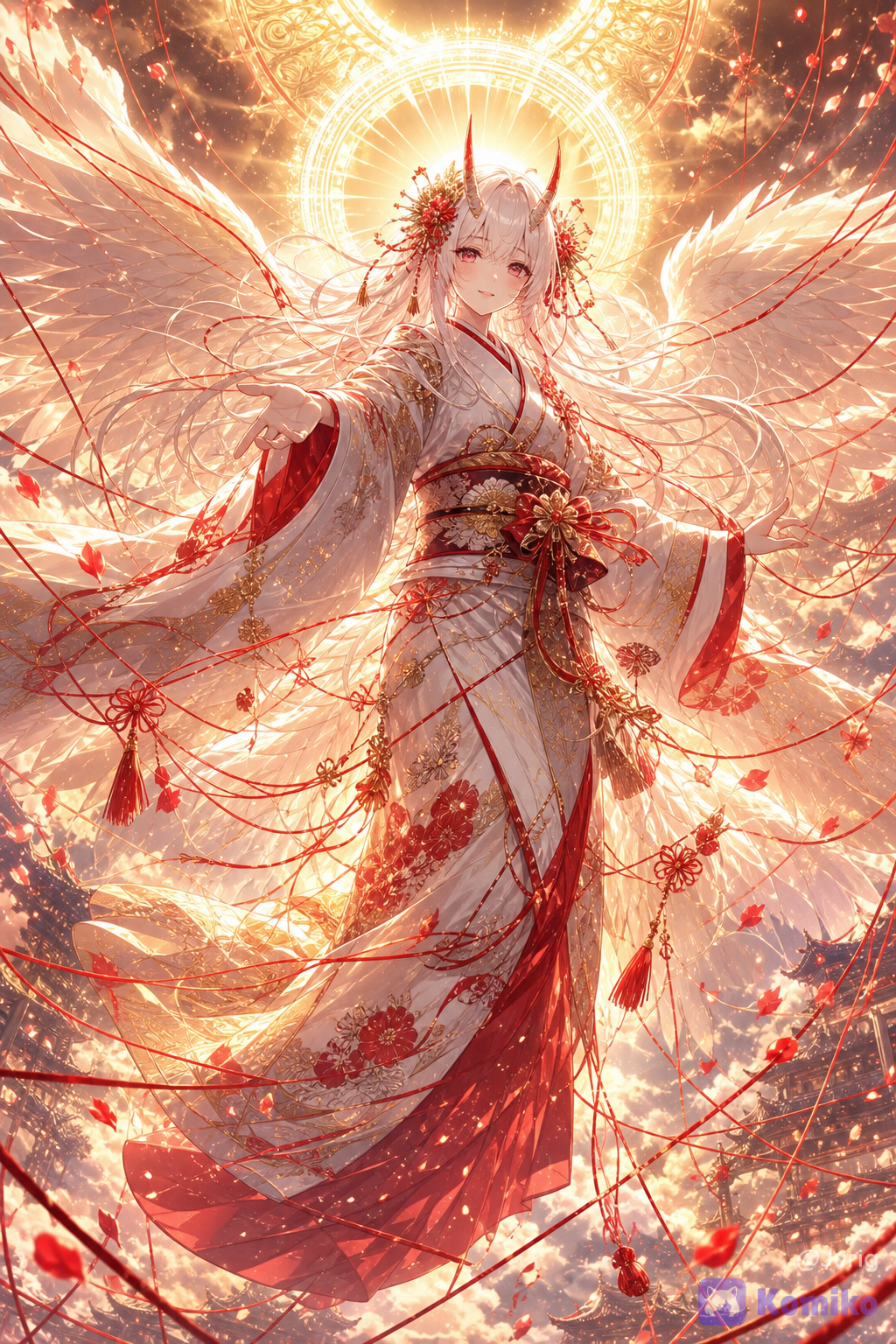 Angel, on oni bride