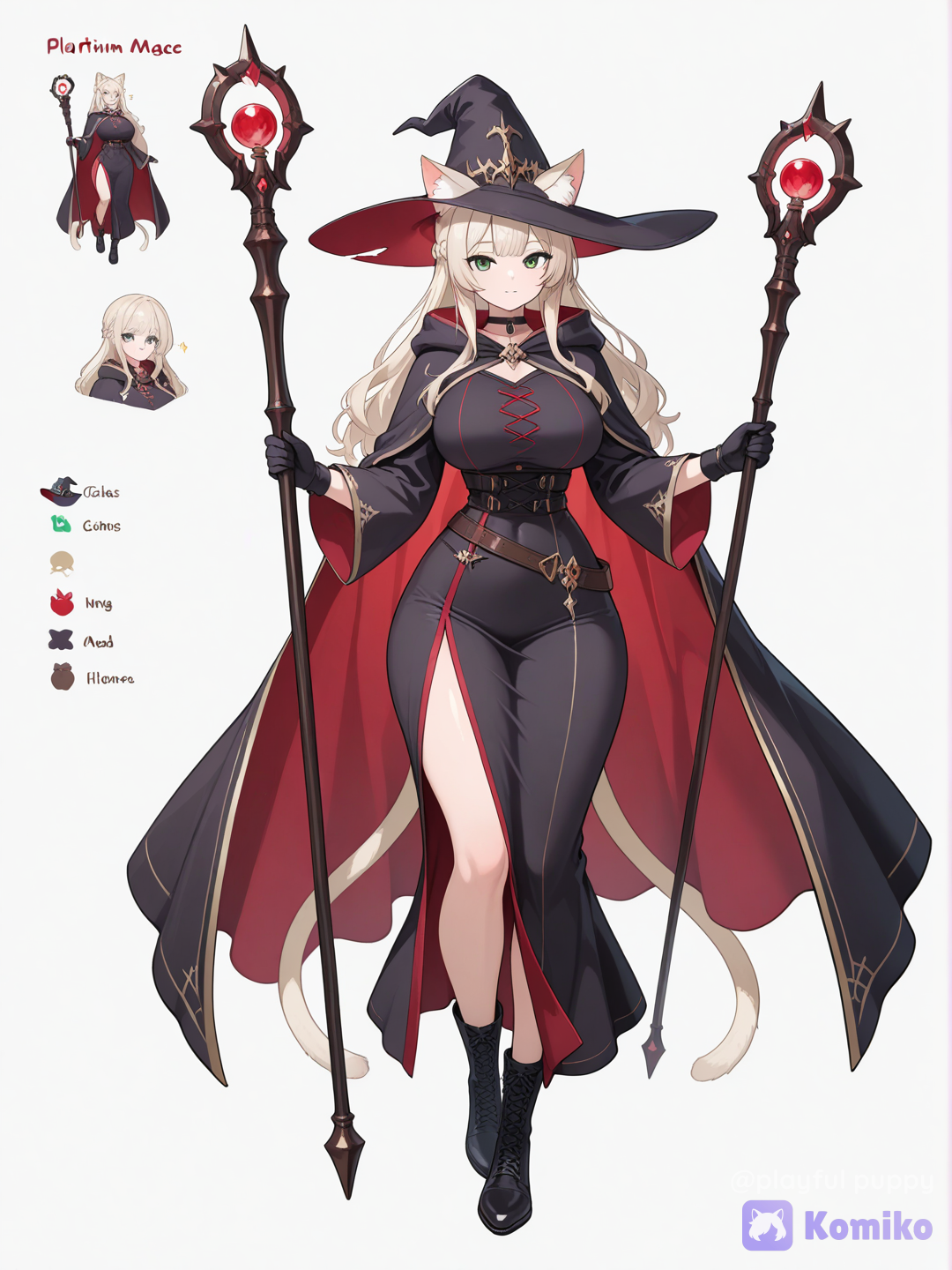 Luna Vidalia's Dark Magic Vibes 🧙‍♀️✨