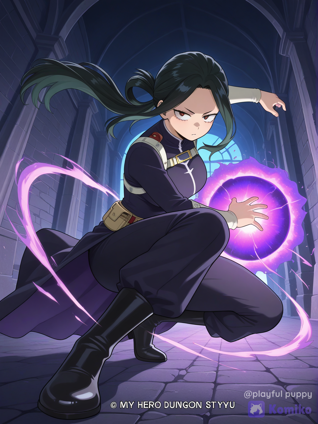 Tsuyu's Purple Portal Quest! 🐸✨