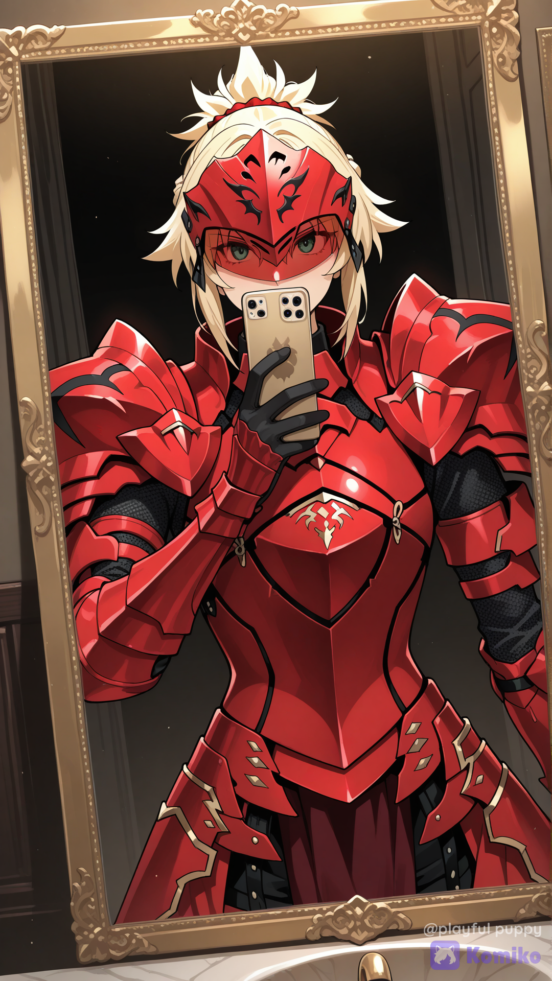 Mordred's Red Selfie ✨