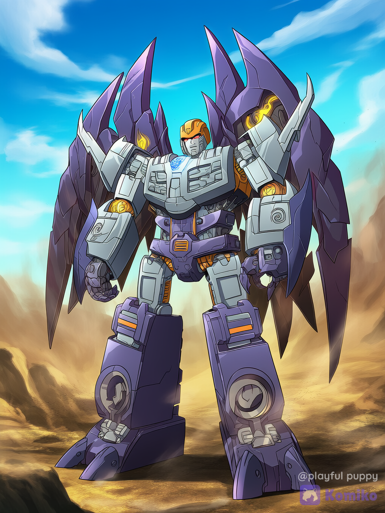 Dreadwing x Naruto Vibes 🤖💜