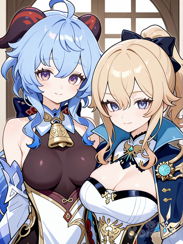 @Ganyu_(Genshin_Impact), @Jean_(Genshin_Impact)