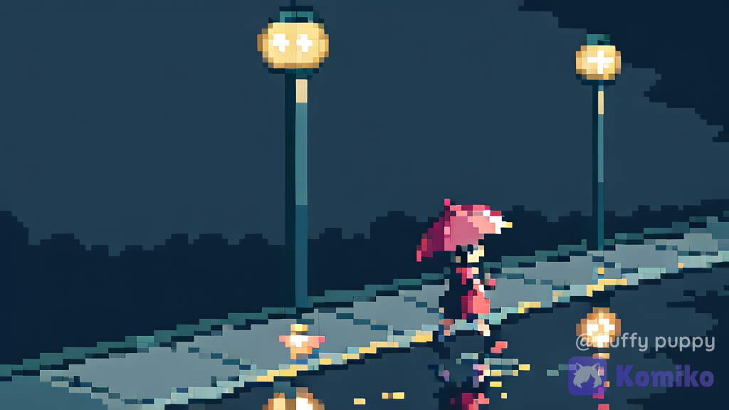 Light horizon is the Rain