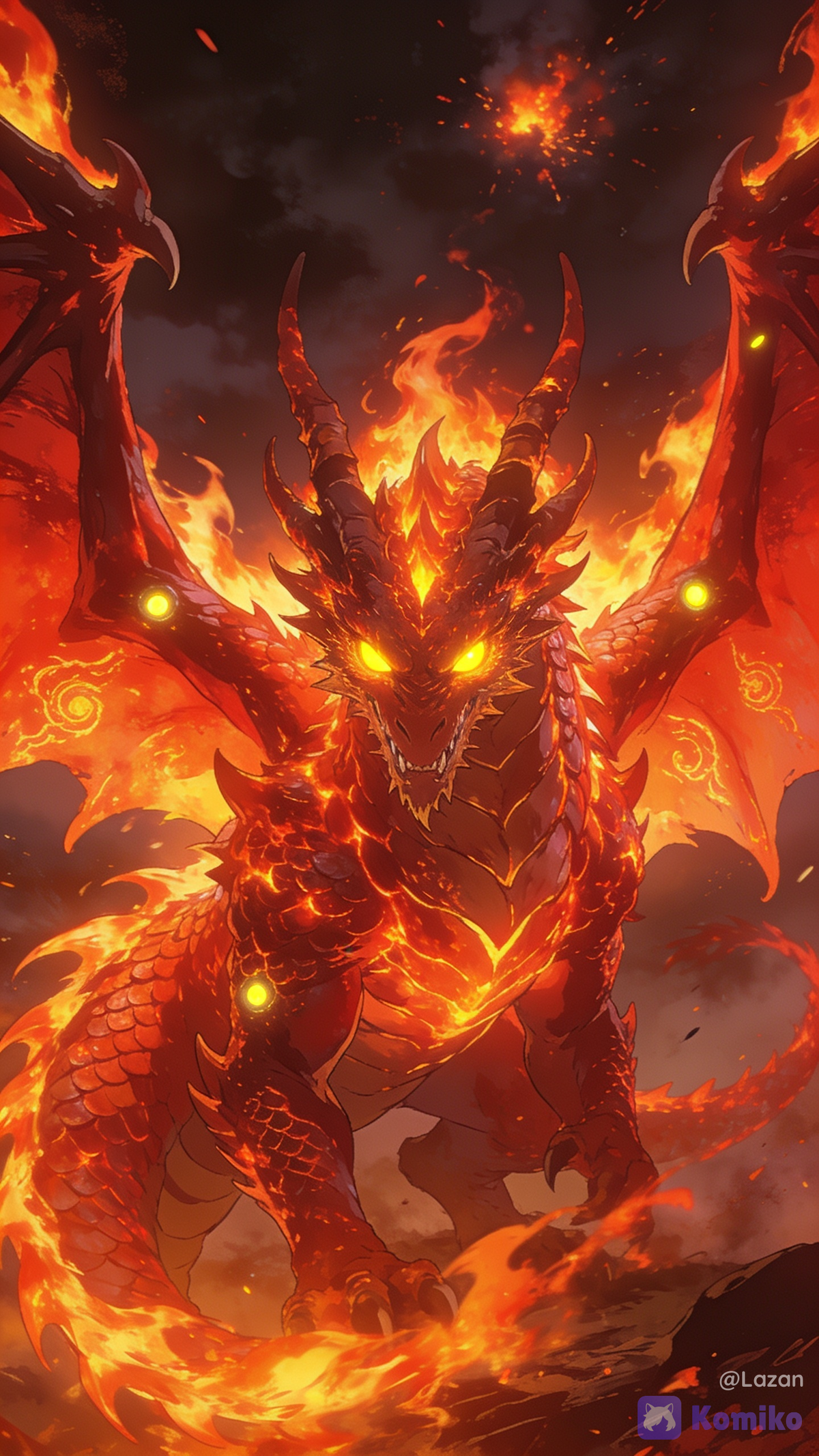 fire dragon