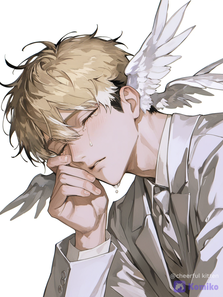 What happened for him to cry?