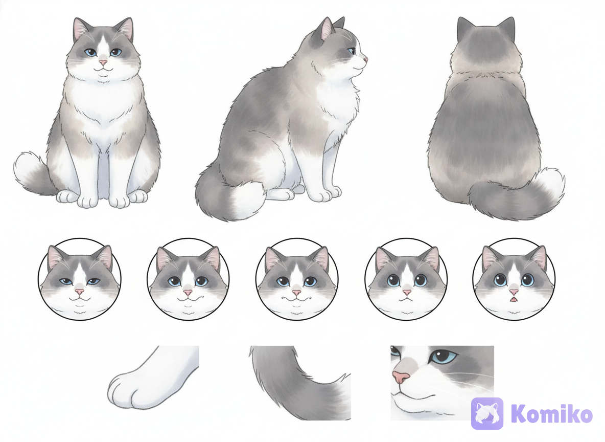 Kitty of the cat