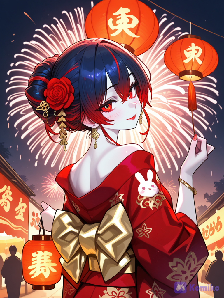 Ex-001 fireworks night