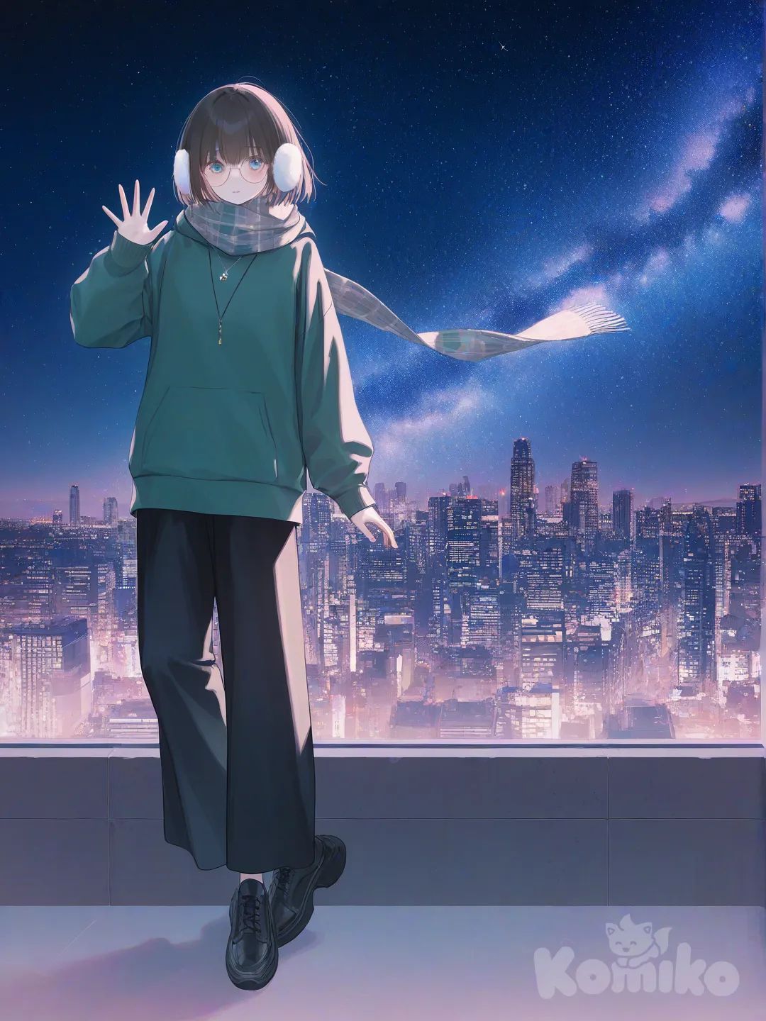 skyscraper selfie