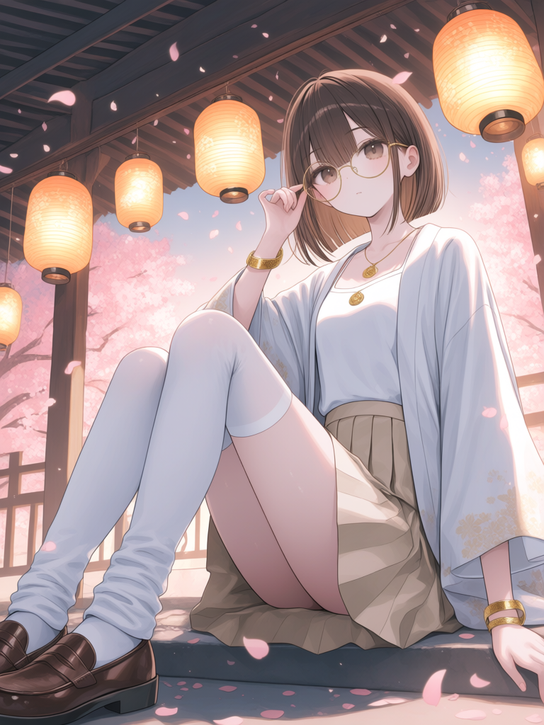 ._. chilling in japan