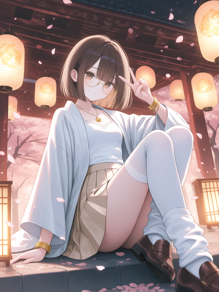 ._. chilling in japan