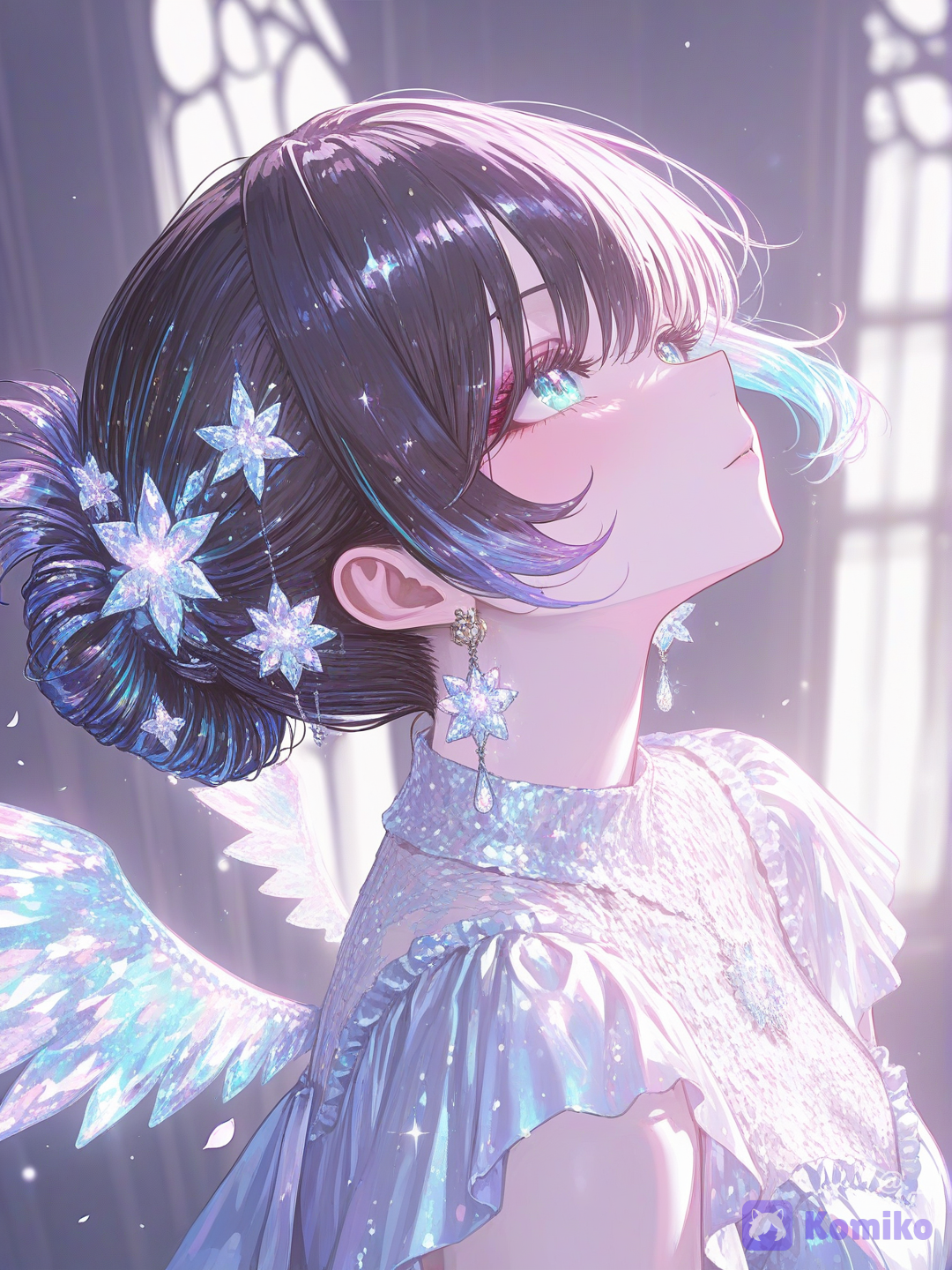 angel on the earth