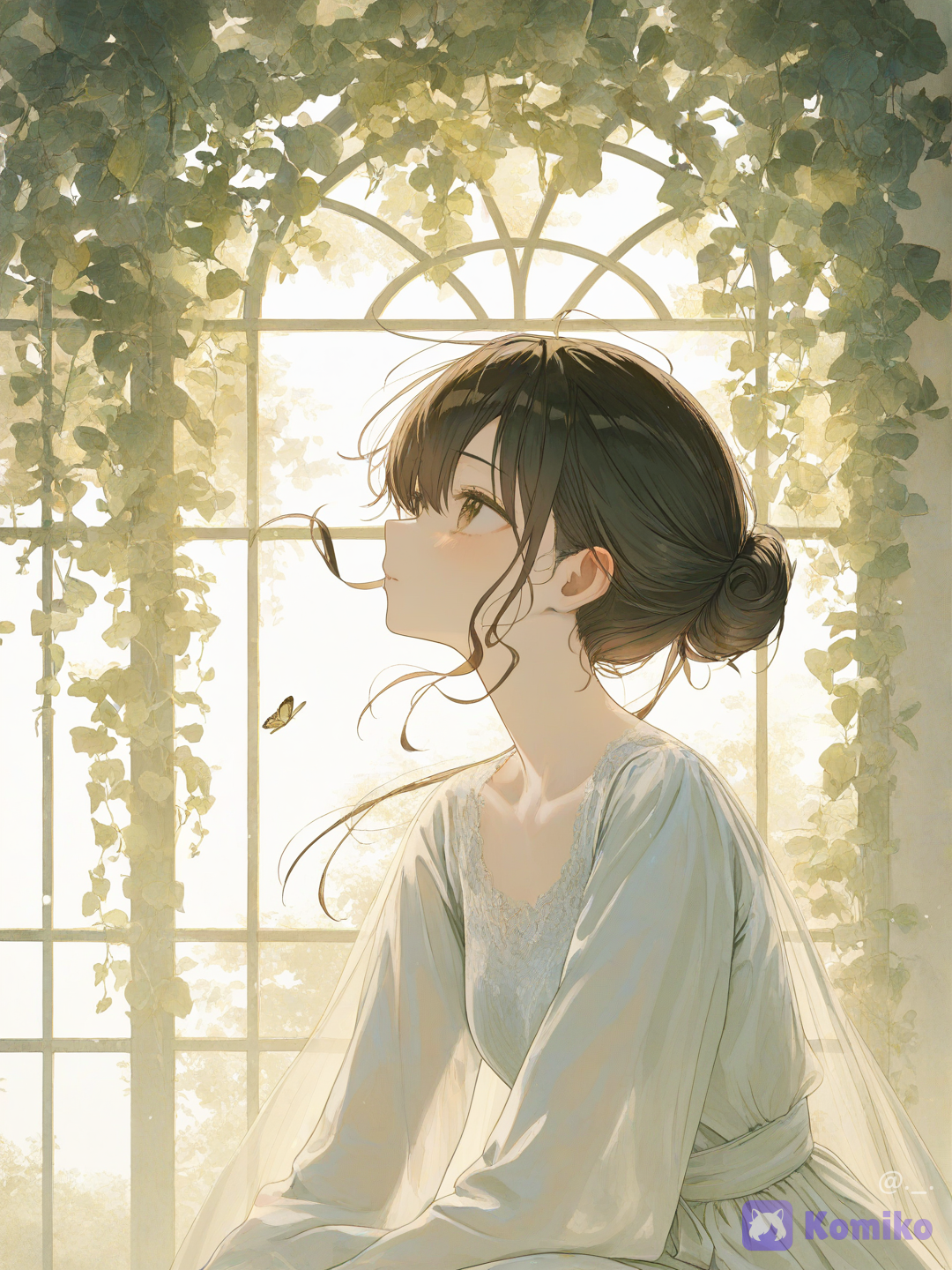 watching the plants grow
