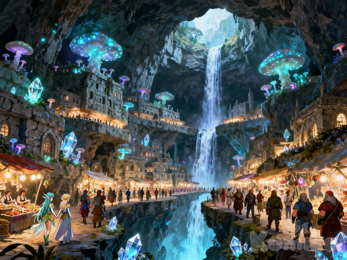 City in a Cave