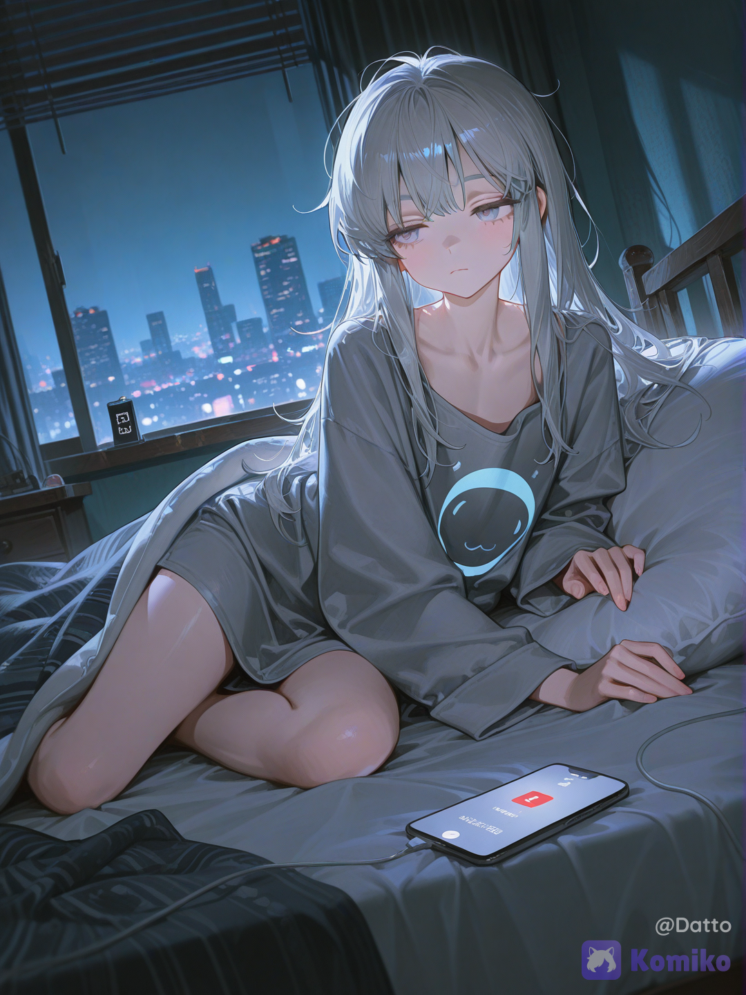 "Who's calling at this hour?"