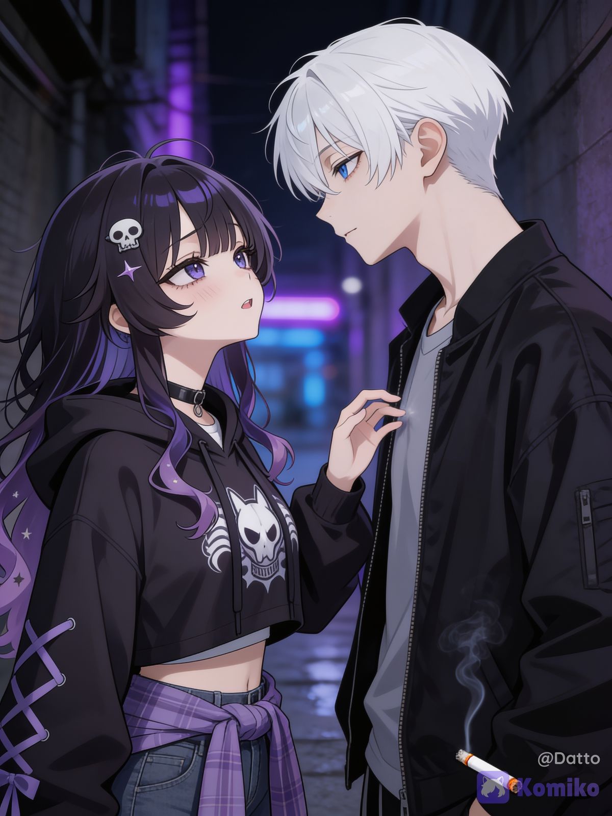 I'm testing the couple design. (Luna-Datto)