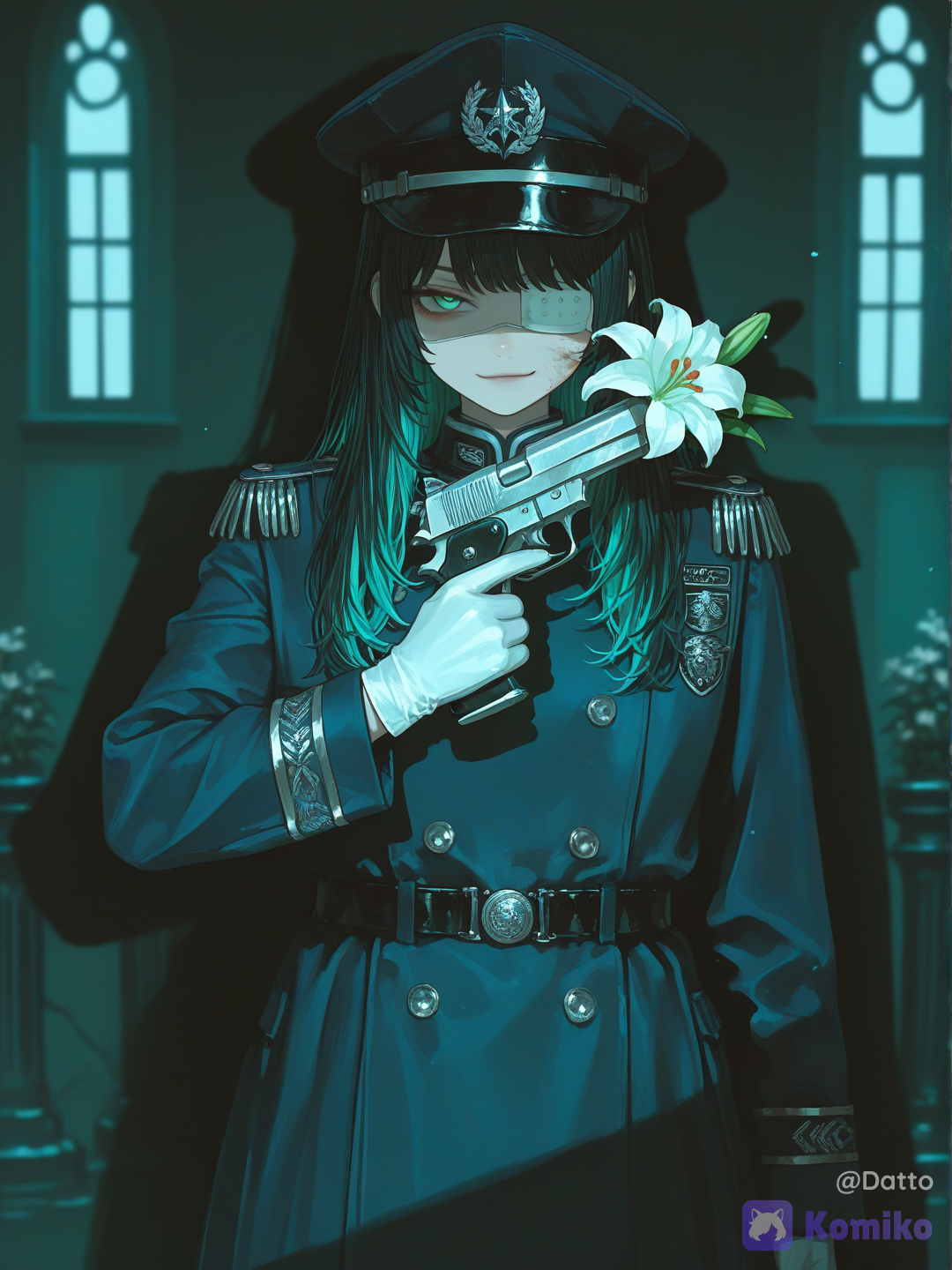 Reika OC character - Commander
