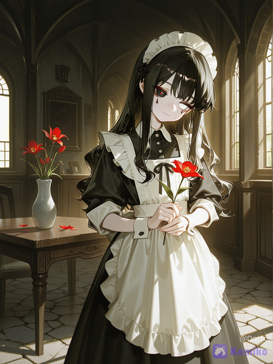 Character update for Karasu (cursed slave)
