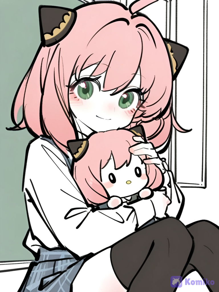 安雅猫耳抱抱时♡