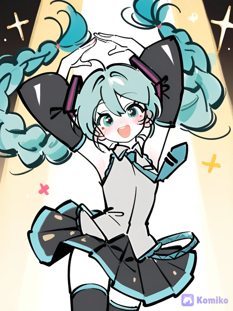 Miku的闪耀舞步✨