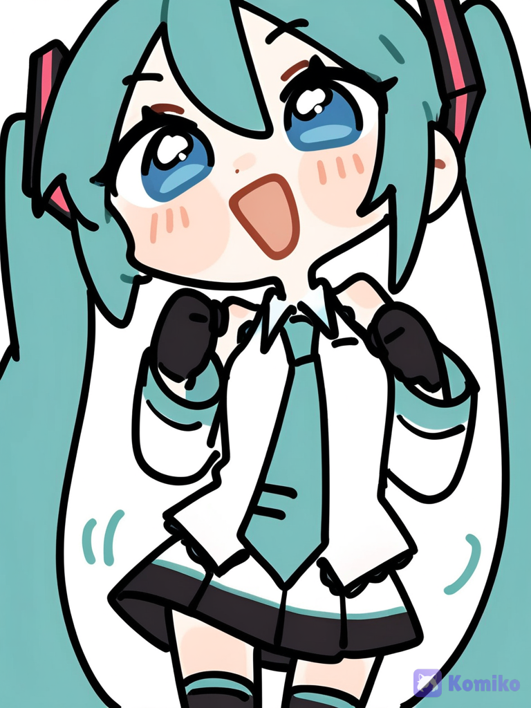 Miku元气涂鸦来啦✨