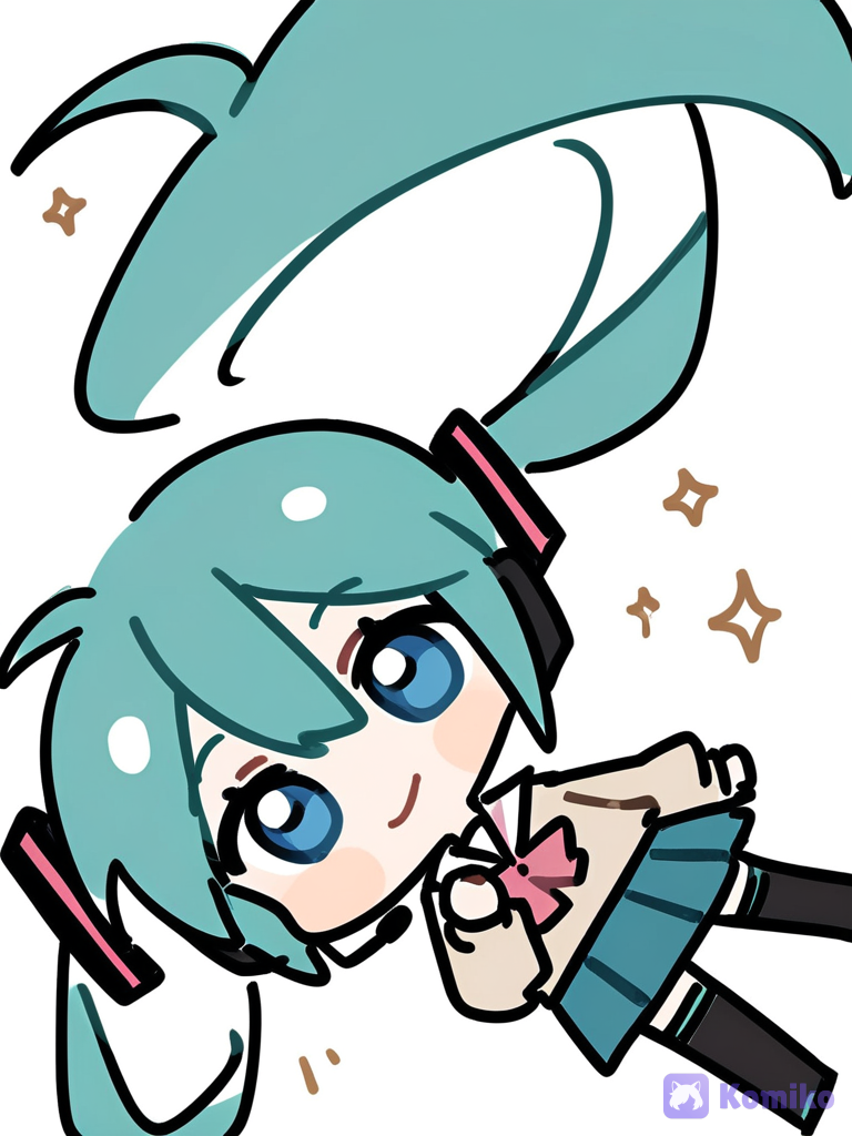 Miku的眨眼魔法✨