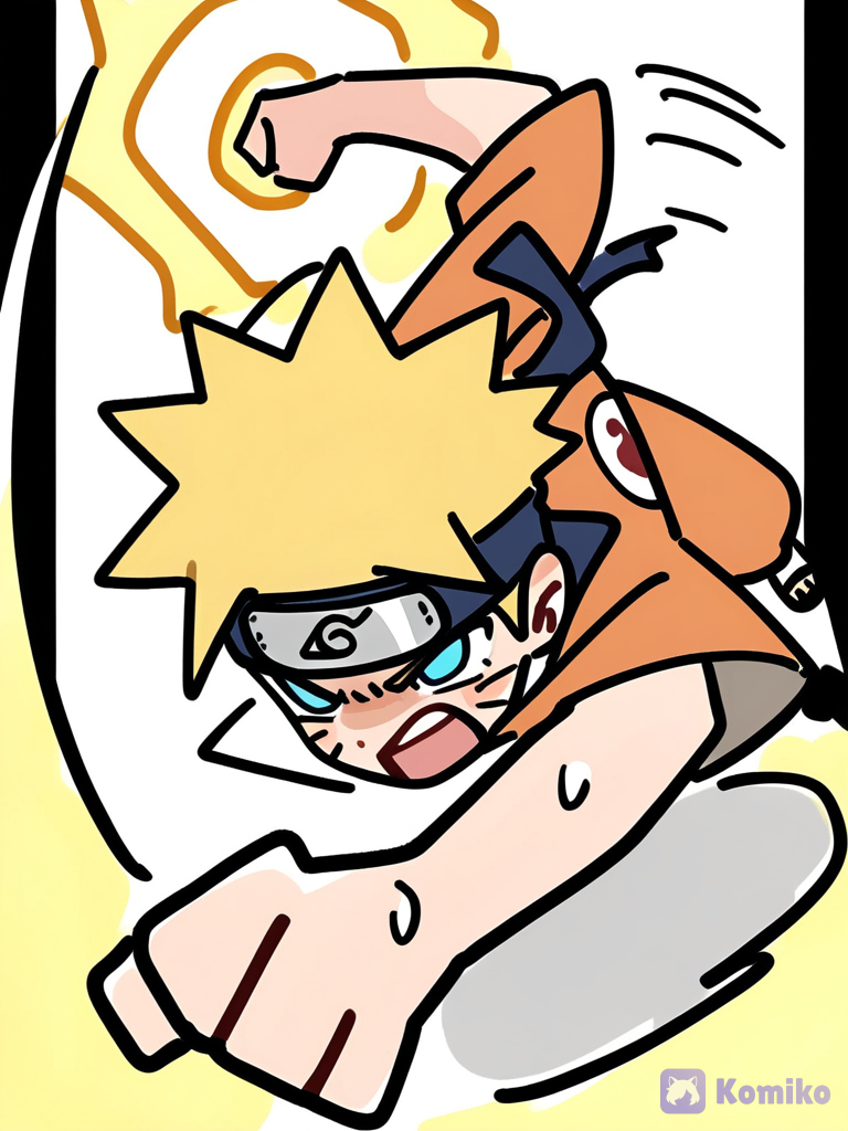 鸣人冲呀！⚡(ง •̀_•́)ง
