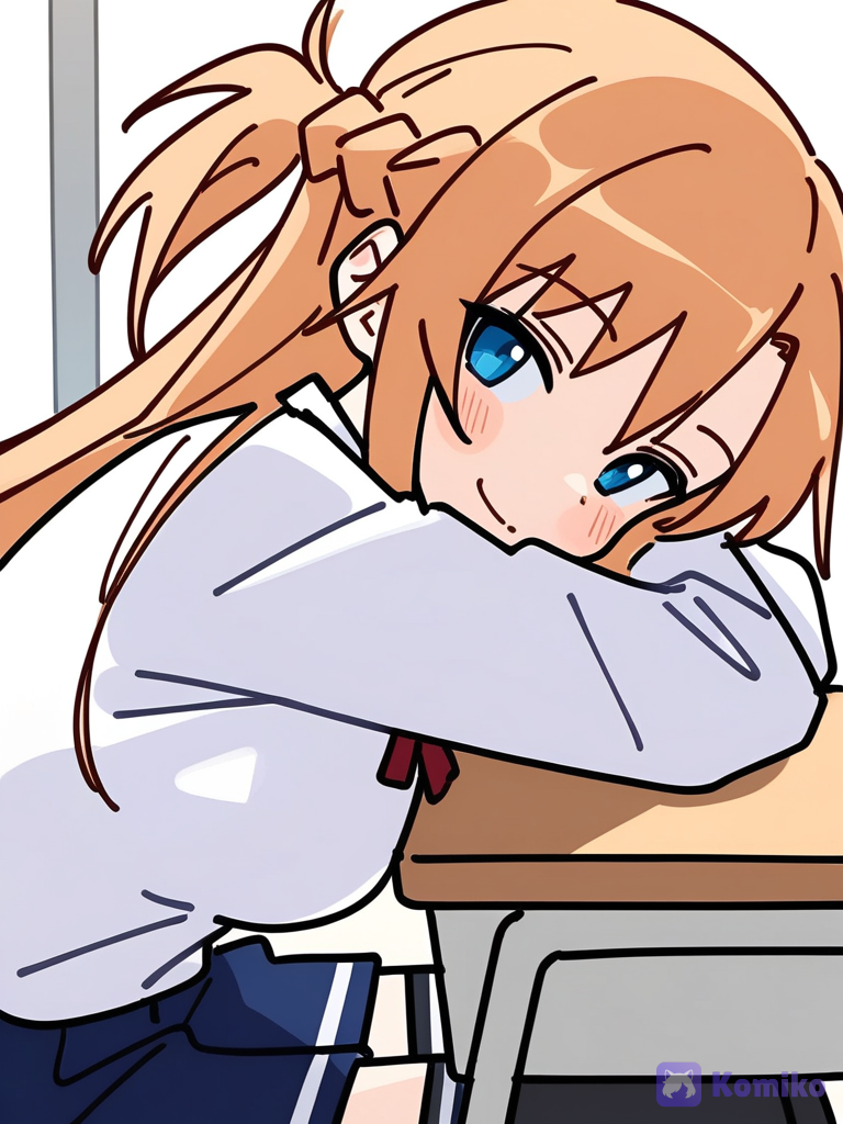 Asuna教室小憩啦💤☀️