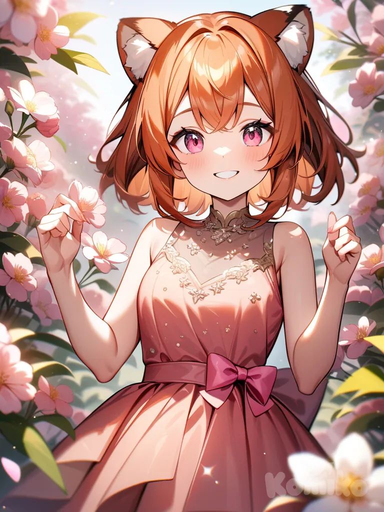 red panda girl