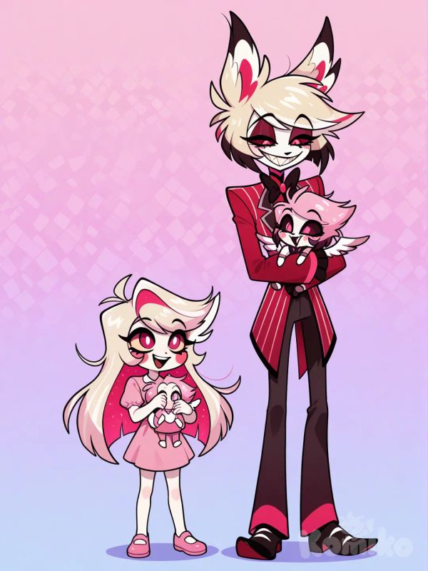 Alastor, Angel, and Charlies kids