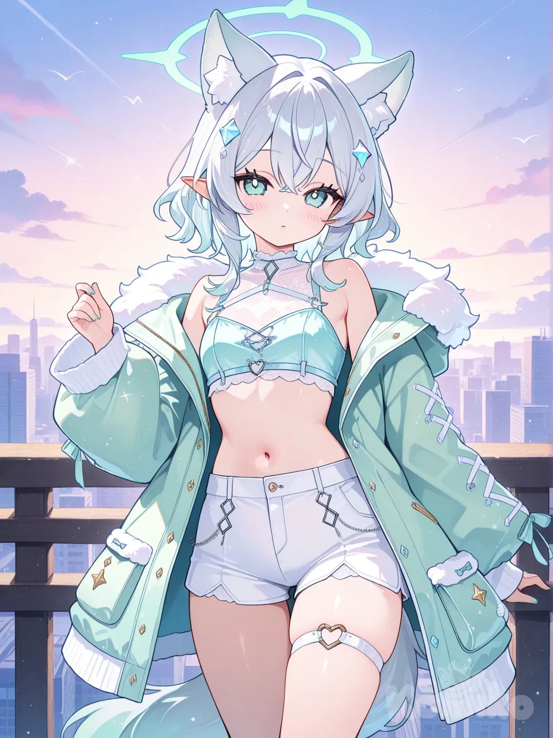 I'm wolfing cool
