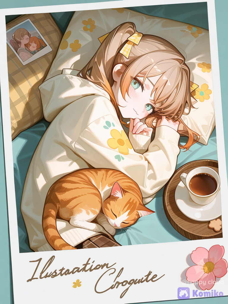 Sleep with kittie