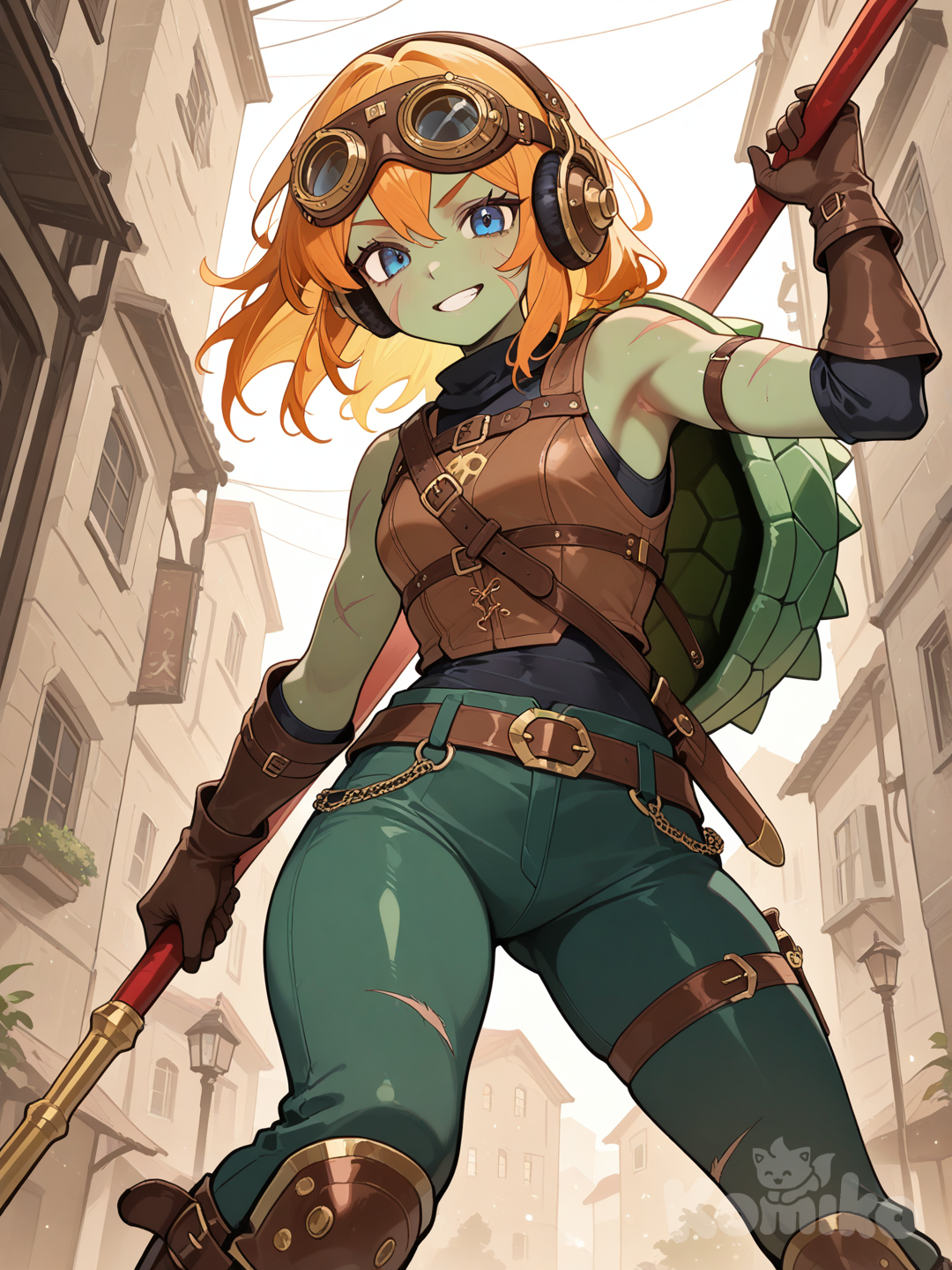 Tmnt Oc Roxy Nghệ thuật AI: TMNT OC | KomikoAI