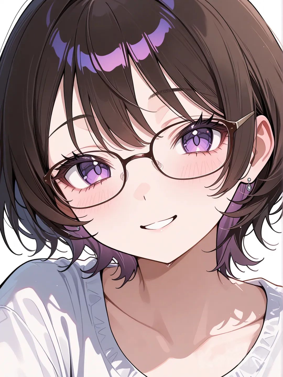 winter---------cute anime studying girl