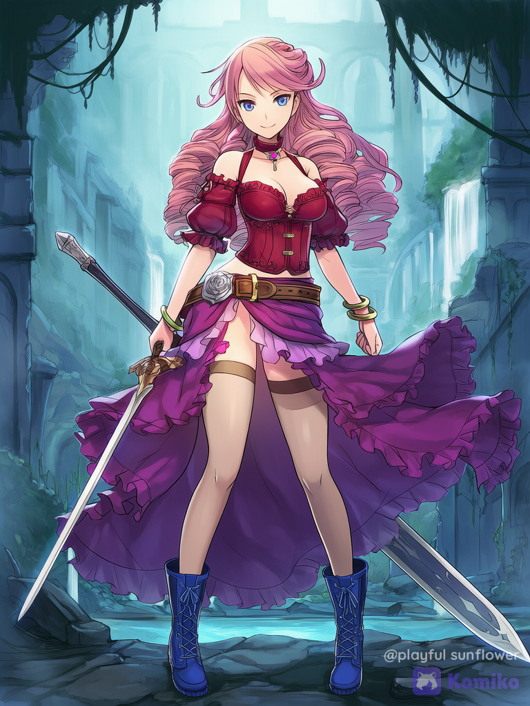A warrior beauty
