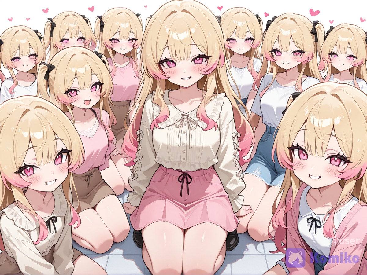 Girls in A