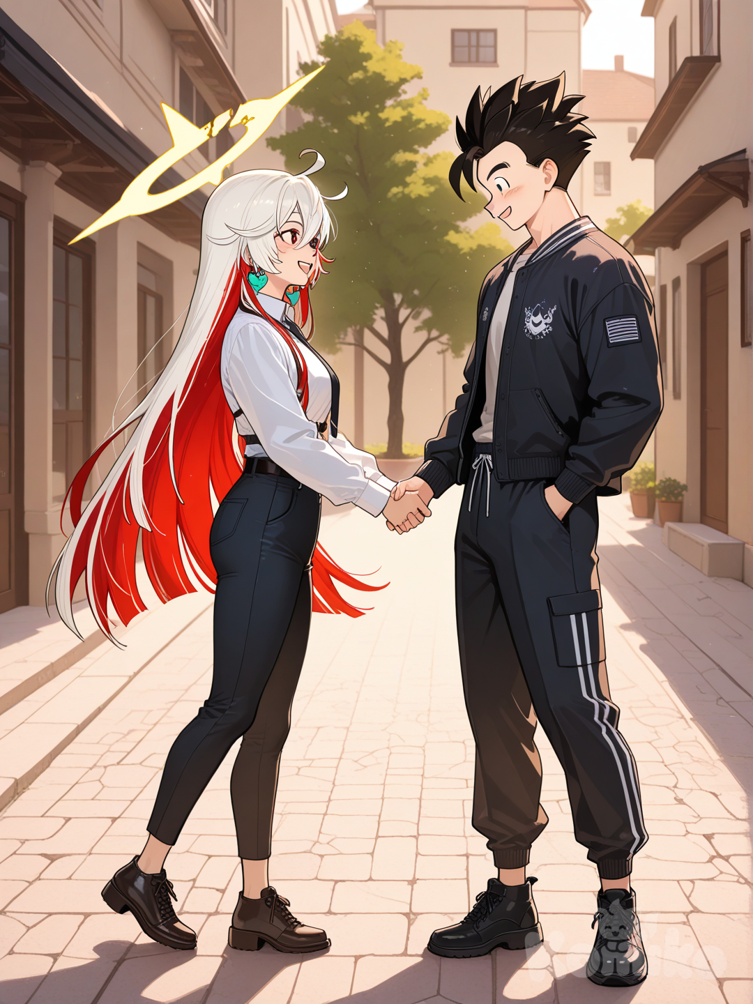 Gohan conoce a Jack-O Valentine