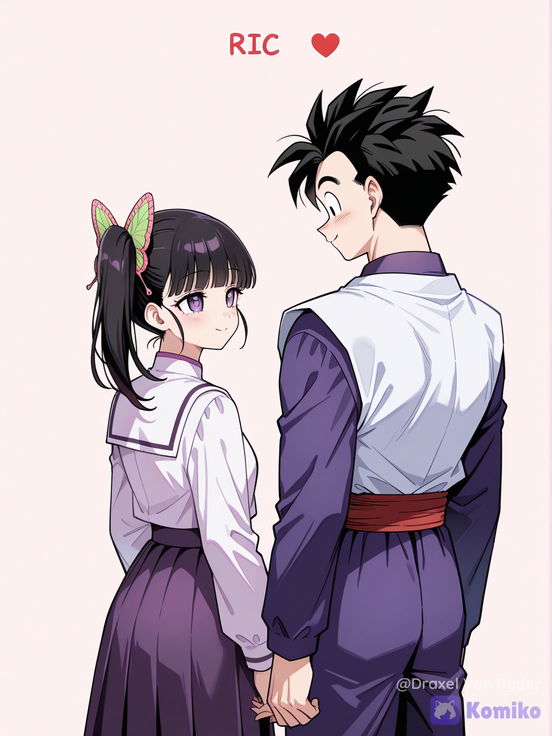 Gohan conoce a Kanao Tsuyuri