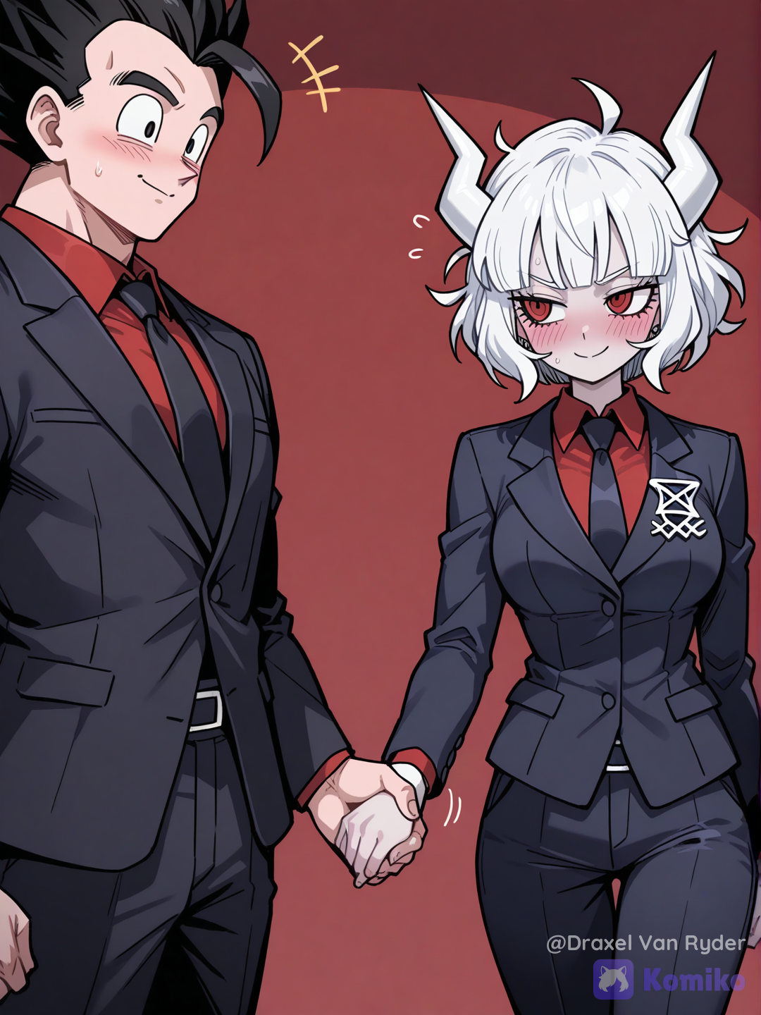 Gohsn conoce a Lucifer (Helltaker)