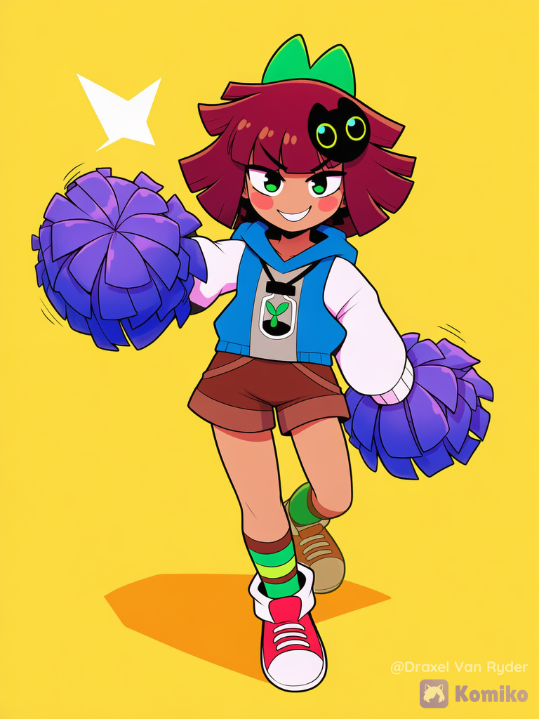 Claire entusiasta de apoyar a su equipo