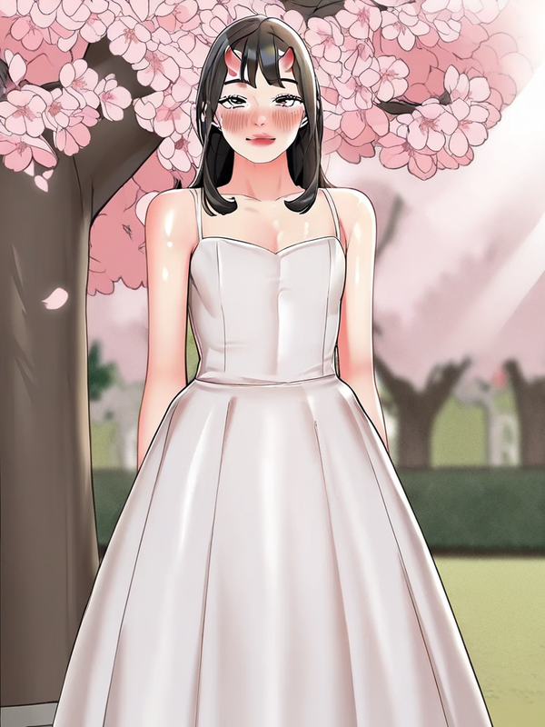 Cristof as Oni Bride Under Sakura 🌸💕