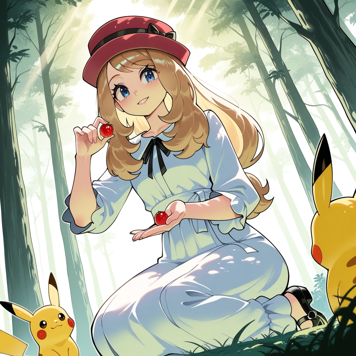 Serena: Bosque de Pikachu 