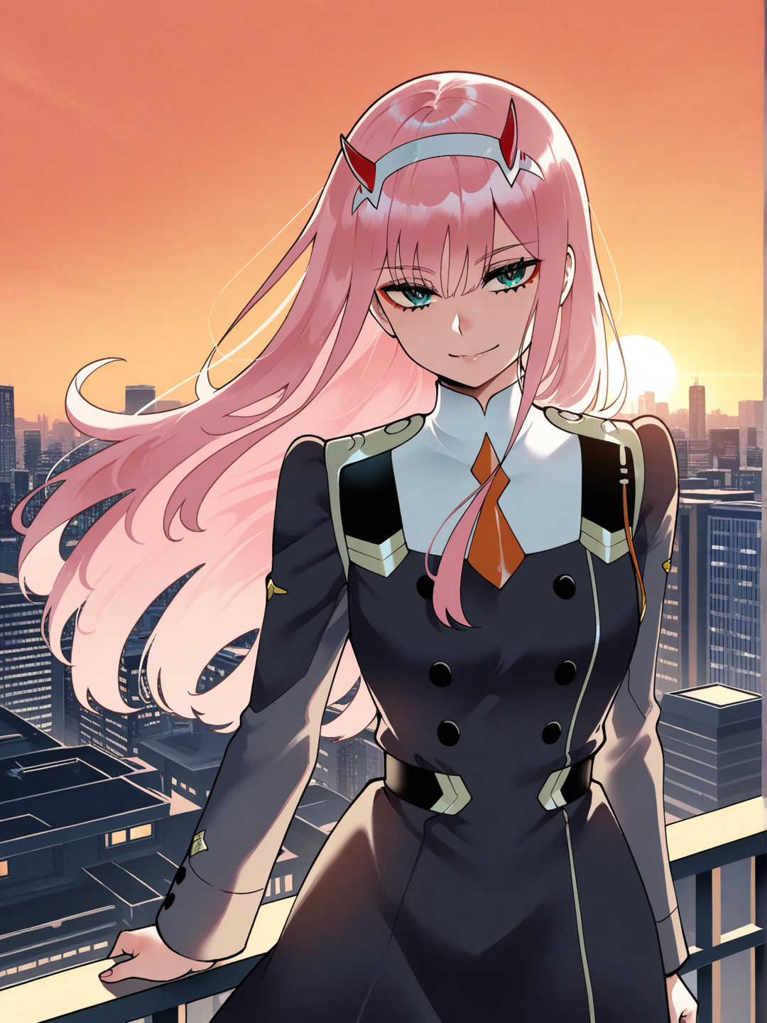 Zero Two: Brillo Carmesí 